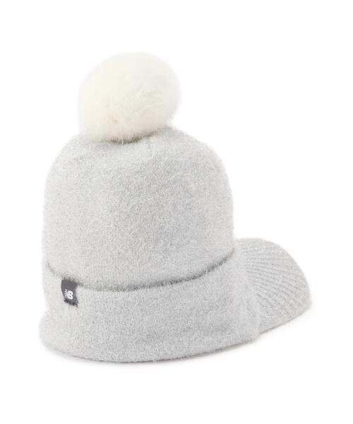 New Balance Golf（ニューバランスゴルフ）の「【new balance golf】ＢＲＩＭ　ＢＥＡＮＩＥ（ニットキャップ/ビーニー・レディース・ブラック/グレー系その他2/ホワイト・FREE）」の19枚目の写真