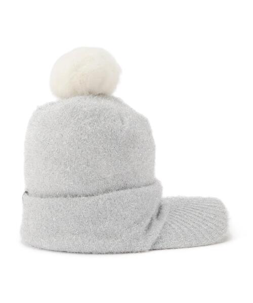 New Balance Golf（ニューバランスゴルフ）の「【new balance golf】ＢＲＩＭ　ＢＥＡＮＩＥ（ニットキャップ/ビーニー・レディース・ブラック/グレー系その他2/ホワイト・FREE）」の21枚目の写真