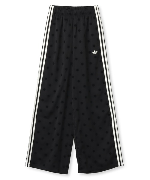 adidas SATIN POLKA DOTS WIDE LEG PANT / アディダス サテン 水玉