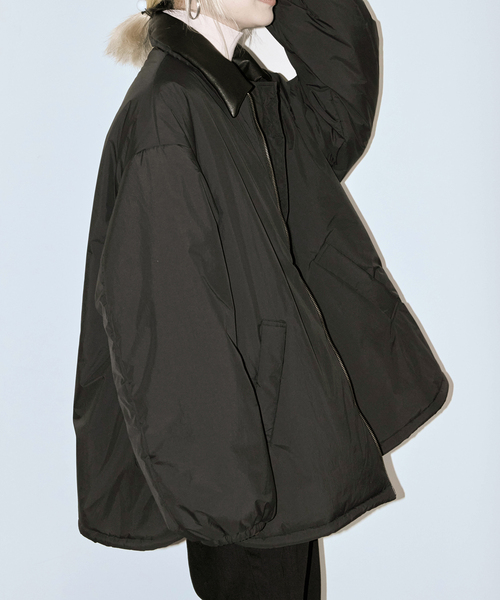 CITYSHOP（シティーショップ）の「PADDED コート（その他アウター・レディース・ブラック/ホワイト・36/38）」の16枚目の写真