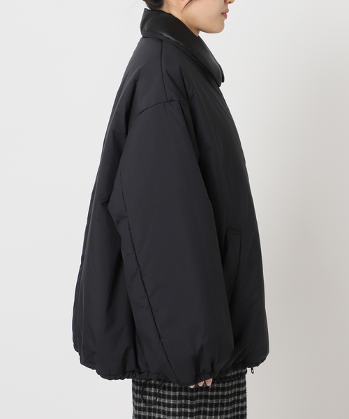 CITYSHOP（シティーショップ）の「PADDED コート（その他アウター・レディース・ブラック/ホワイト・36/38）」の4枚目の写真