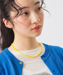 BEAMS BOY | 淡水パール × ビーズ ネックレス(ネックレス)