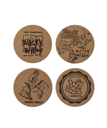 Wacky WiLLy（ワッキーウィリー）の「ティコースターセット（グラス/マグカップ/タンブラー）」