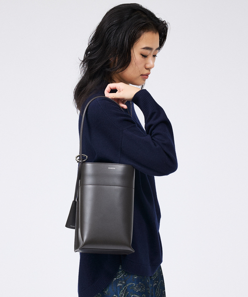 ORSETTO（オルセット）の「【ORSETTO/オルセット】SCATOLA スムースレザー ショルダーバッグ（ショルダーバッグ・レディース・ダークブラウン・フリー）」の18枚目の写真