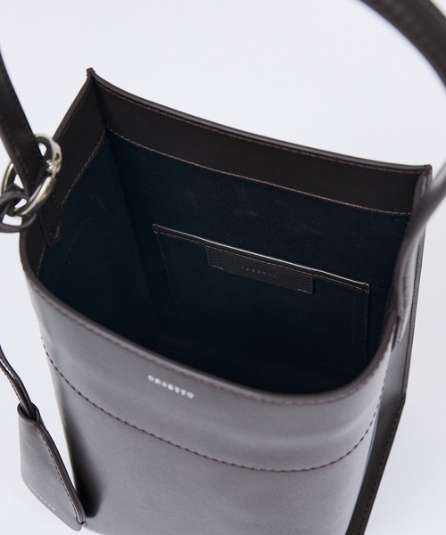 ORSETTO（オルセット）の「【ORSETTO/オルセット】SCATOLA スムースレザー ショルダーバッグ（ショルダーバッグ・レディース・ダークブラウン・フリー）」の5枚目の写真