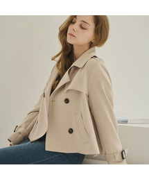 SLOWLOLLI（スローローリ）の「Short classic trench jacket（その他アウター）」