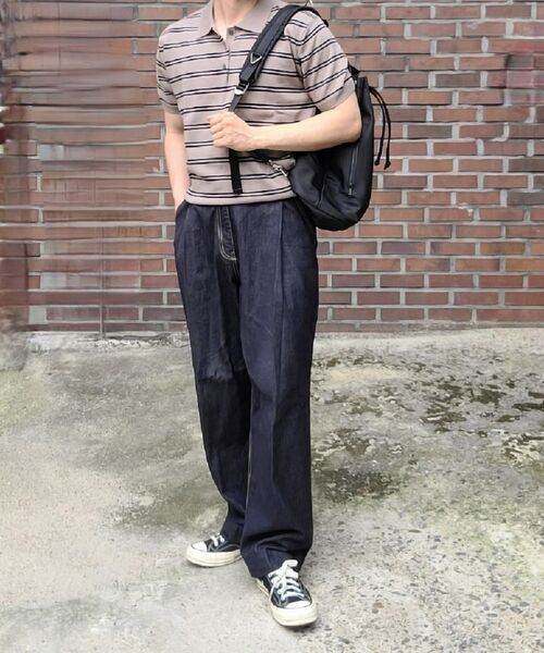 HAH ARCHIVE(ハーアーカイブ)の「2-Way Waterloo Nylon Duffel Bag (Black)(メッセンジャーバッグ・レディース・ブラック・FREE)」の10枚目の写真