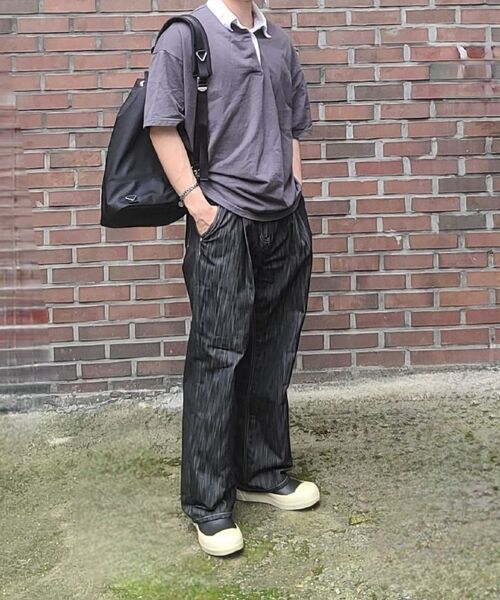 HAH ARCHIVE(ハーアーカイブ)の「2-Way Waterloo Nylon Duffel Bag (Black)(メッセンジャーバッグ・レディース・ブラック・FREE)」の13枚目の写真