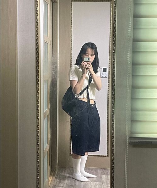HAH ARCHIVE(ハーアーカイブ)の「2-Way Waterloo Nylon Duffel Bag (Black)(メッセンジャーバッグ・レディース・ブラック・FREE)」の15枚目の写真