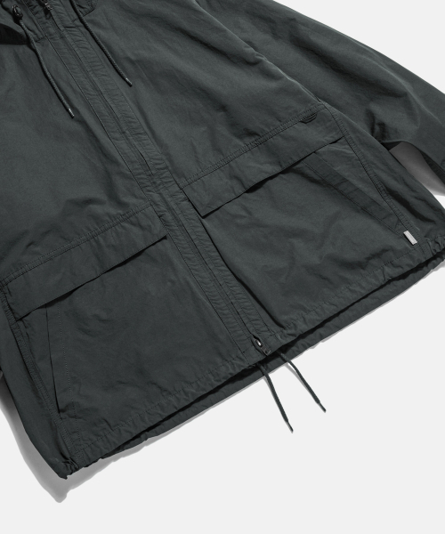 ESPIONAGE(エスピオナジ)の「Traveler Hooded Jacket Dark Grey(ナイロンジャケット・メンズ・その他・MEDIUM/X-LARGE)」の5枚目の写真