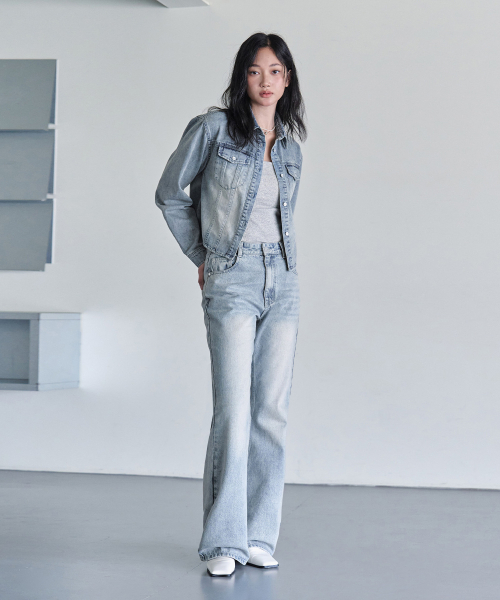 DECET WOMEN（デケット ウーマン）の「クロップドデニムシャツ DCWSH001LBlueA（シャツ/ブラウス・レディース・その他・SMALL/MEDIUM）」の21枚目の写真