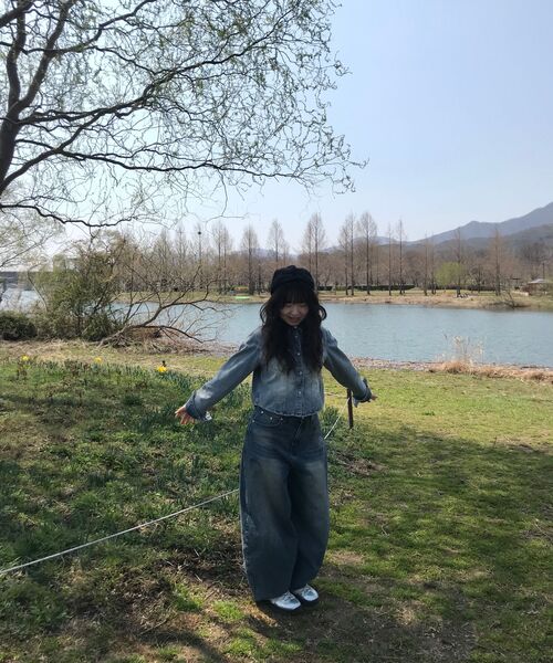 DECET WOMEN（デケット ウーマン）の「クロップドデニムシャツ DCWSH001LBlueA（シャツ/ブラウス・レディース・その他・SMALL/MEDIUM）」の8枚目の写真