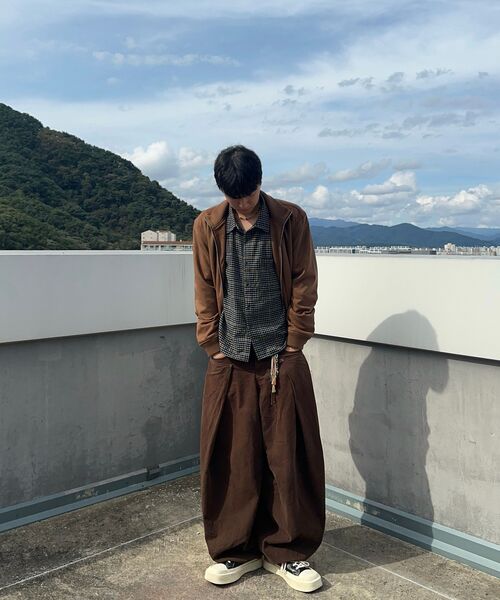 LXT（エルエックスティー）の「コットンハウンドチェッククロップシャツ[ブラウン]（シャツ/ブラウス・メンズ・その他・1/2/3）」の13枚目の写真