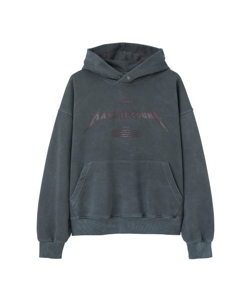 WMC(ダブリューエムシー)の「ピグメントフードパーカー_NAVY(パーカー・メンズ・ネイビー・MEDIUM/LARGE/X-LARGE)」の2枚目の写真