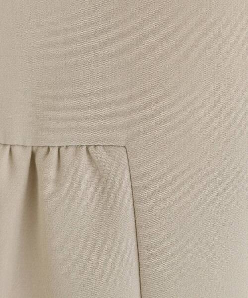 THE SHOP TK （ザ ショップ ティーケー ）の「【通勤・セレモニー】ダブルクロス ペプラムジレ/セットアップ可（ベスト・レディース・ブラック/ベージュ/ネイビー・12/13）」の14枚目の写真