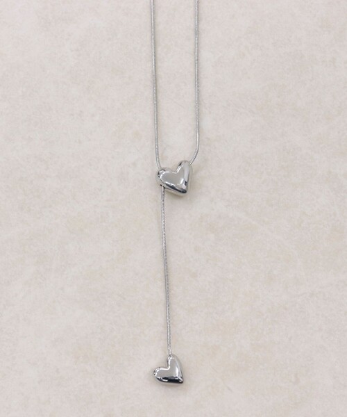 fredy emue（フレディエミュ）の「ハートアジャストネックレス（ネックレス・レディース・シルバー/ゴールド・FREE）」の8枚目の写真