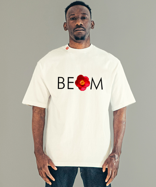 BEOM(ボム)の「BEOM ドンベクロゴ オーバーサイズTシャツ ホワイト(Tシャツ/カットソー・メンズ・その他・1/2)」の1枚目の写真