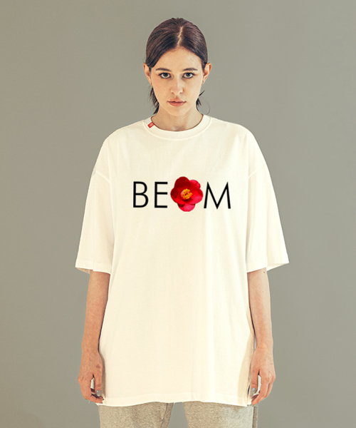 BEOM(ボム)の「BEOM ドンベクロゴ オーバーサイズTシャツ ホワイト(Tシャツ/カットソー・メンズ・その他・1/2)」の16枚目の写真