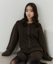 Olu.（オルドット）の「クロップドニットカーディガン[セットアップ可能]（ニット/セーター）」