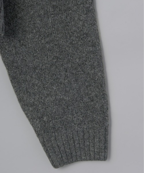 Olu.（オルドット）の「クロップドニットカーディガン[セットアップ可能]（ニット/セーター・レディース・ブラウン/チャコールグレー・FREE）」の14枚目の写真