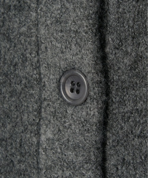 Olu.（オルドット）の「クロップドニットカーディガン[セットアップ可能]（ニット/セーター・レディース・ブラウン/チャコールグレー・FREE）」の12枚目の写真