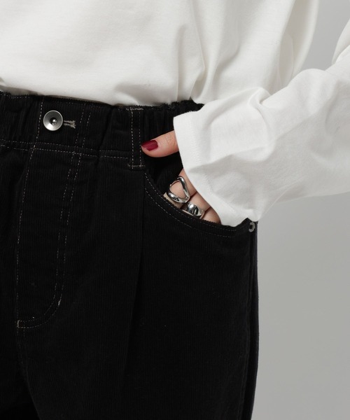 niko and...(ニコアンド)の「【SサイズWEB限定】ストレッチコーデュロイパンツ(その他パンツ・レディース・グリーン/キャメル/ブラック・SMALL/LARGE/MEDIUM)」の22枚目の写真