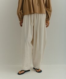GALLARDAGALANTE | 【Dhritië】【手洗い可】ギャザーワイドパンツ(その他パンツ)