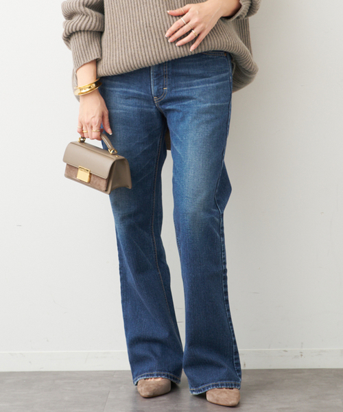 Lee（リー）の「追加 Lee別注 5 ポケット デニム（その他パンツ・レディース・ブルー・38/36/34）」の2枚目の写真