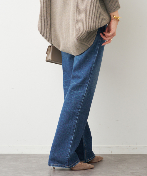 Lee（リー）の「追加 Lee別注 5 ポケット デニム（その他パンツ・レディース・ブルー・38/36/34）」の4枚目の写真