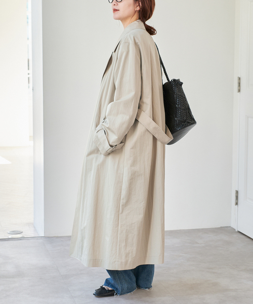 Spick & Span（スピックアンドスパン）の「《追加》エアリーギャバジンコート（その他アウター・レディース・ベージュ/キャメル・38/36）」の22枚目の写真