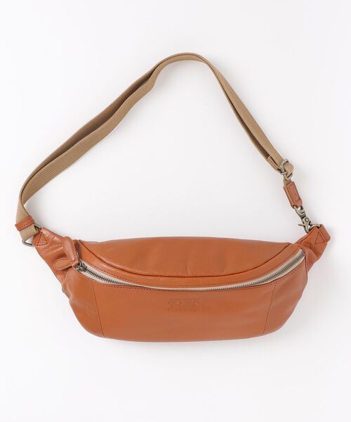 AVIREX(アヴィレックス)の「BULTO WEST BAG / ブルト ウエストバッグ / AVIREX / アヴィレックス / AVX 5614(ショルダーバッグ・メンズ・ブラウン系その他3/キャメル・F)」の7枚目の写真