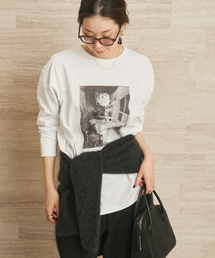 plage | journey graphic long Tシャツ(Tシャツ/カットソー)