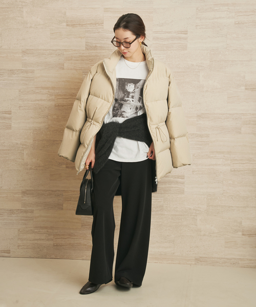 plage（プラージュ）の「journey graphic long Tシャツ（Tシャツ/カットソー・レディース・ホワイト・FREE）」の7枚目の写真