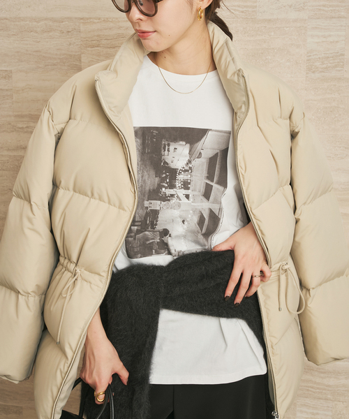 plage（プラージュ）の「journey graphic long Tシャツ（Tシャツ/カットソー・レディース・ホワイト・FREE）」の9枚目の写真