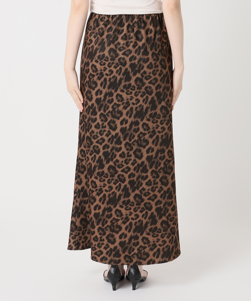 B.C STOCK（ベーセーストック）の「ウォッシャブル / レオパード柄スカート（スカート・レディース・ブラウン・FREE）」の16枚目の写真