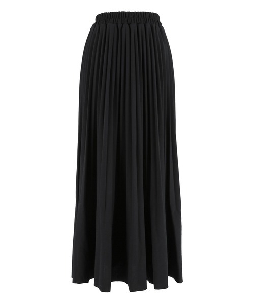 coca(coca)(コカ)の「カットカルゼプリーツスカート(スカート・レディース・グレイッシュベージュ/ブラック・LONG/SHORT)」の20枚目の写真