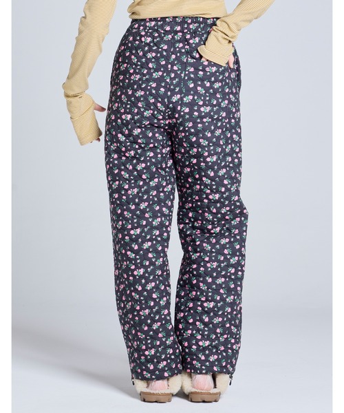 Little sunny bite(リトルサニーバイト)の「《Little Sunny Bite》floral quilting pants(その他パンツ・レディース・ピンク/ブラック・SMALL/MEDIUM)」の13枚目の写真