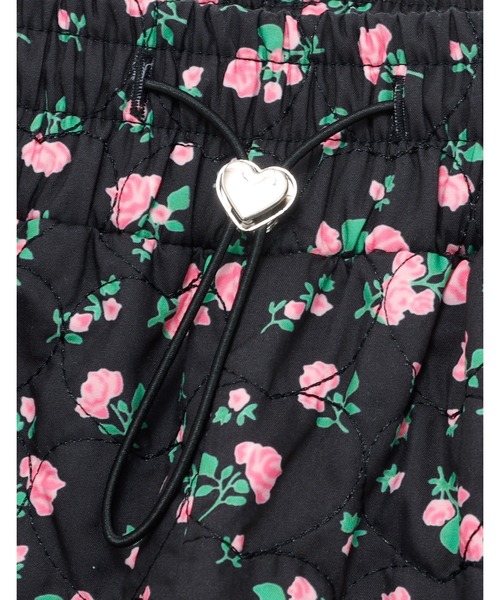 Little sunny bite(リトルサニーバイト)の「《Little Sunny Bite》floral quilting pants(その他パンツ・レディース・ピンク/ブラック・SMALL/MEDIUM)」の15枚目の写真