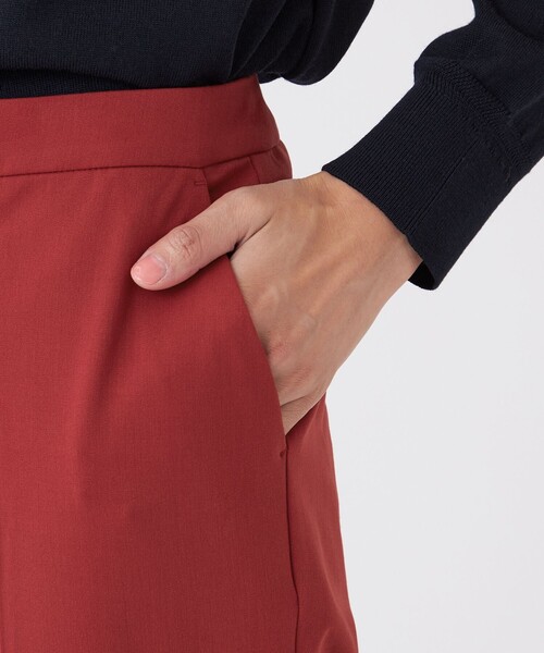TRANS WORK(トランスワーク)の「【ウォッシャブル】アルガンオイルストレッチパンツ(その他パンツ・レディース・ブラウン系その他5/レッド・36/38)」の5枚目の写真