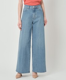 ANAYI（アナイ）の「ストレッチデニムワイドパンツ（その他パンツ）」