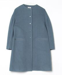ブランド古着】FAUX SHEARLING COAT ノーカラーコート（ノーカラー