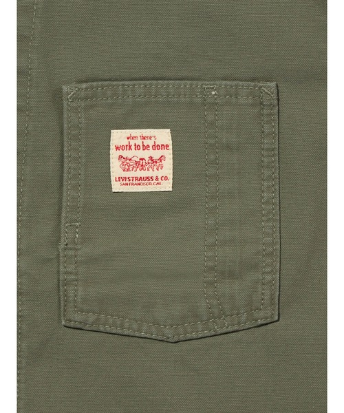 Levi's（リーバイス）の「Levi's/リーバイス WORKWEAR ベーカリーチョアジャケット（カバーオール・メンズ・グリーン・M/S/XL/L）」の7枚目の写真