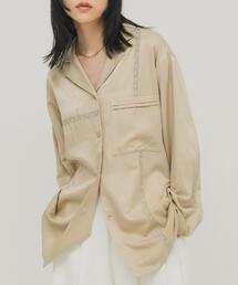 KBF | ルーズサテンシャツ(シャツ/ブラウス)