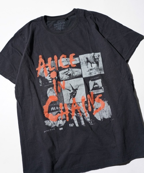 THRIFTY LOOK(スリフティールック)の「THRIFTY LOOK / スリフティールック THRIFTY "ALICE IN CHAINS" TEE アリスインチェインズ バンドTシャツ ユーズド加工(Tシャツ/カットソー・メンズ・ブラック/ブラック系その他2・LARGE/X-LARGE)」の11枚目の写真