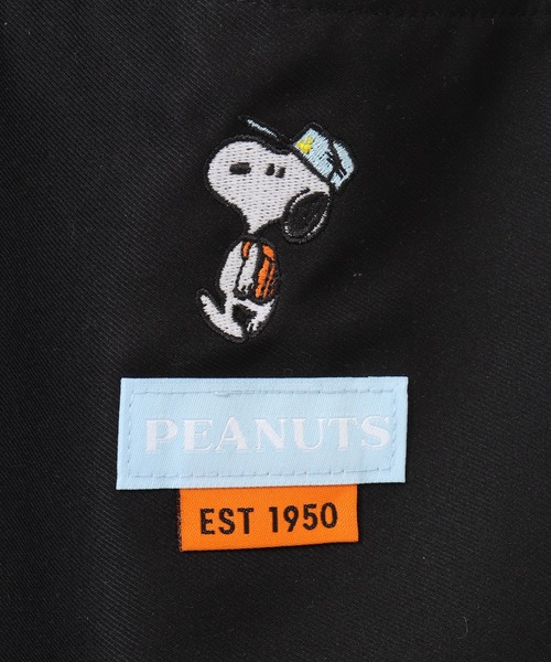 PEANUTS（ピーナッツ）の「SNOOPY スヌーピー レッスントートバッグ（トートバッグ・レディース・ブラック/グレー/ベージュ・FREE）」の5枚目の写真