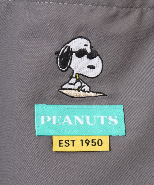 PEANUTS（ピーナッツ）の「SNOOPY スヌーピー レッスントートバッグ（トートバッグ・レディース・ブラック/グレー/ベージュ・FREE）」の7枚目の写真