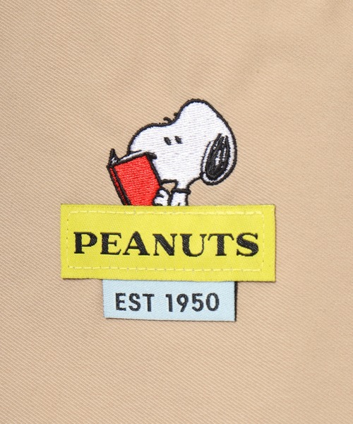 PEANUTS（ピーナッツ）の「SNOOPY スヌーピー レッスントートバッグ（トートバッグ・レディース・ブラック/グレー/ベージュ・FREE）」の9枚目の写真