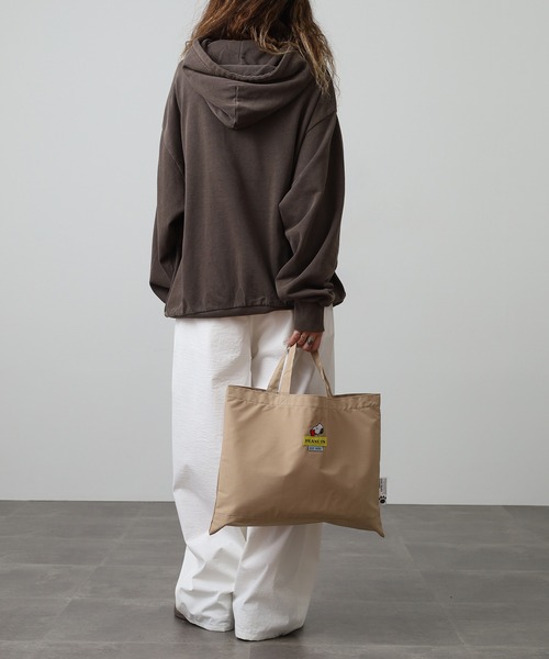 PEANUTS（ピーナッツ）の「SNOOPY スヌーピー レッスントートバッグ（トートバッグ・レディース・ブラック/グレー/ベージュ・FREE）」の15枚目の写真