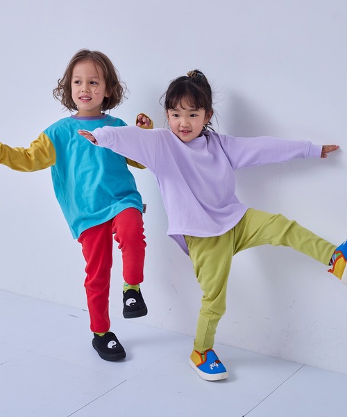 Life Support Products(ライフサポートプロダクツ)の「【26年春夏新色】【プチプラ】のびっと無地パンツ(その他パンツ・キッズ・グリーン/イエロー/ベージュ/ピンク/ブルー系その他/ネイビー/ブルー/杢グレー/ブラック/レッド・110/100/95/90/80/130/120)」の14枚目の写真