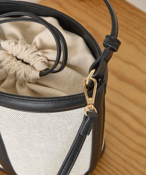 Jena espace merveilleux(ジェナ エスパスメルヴェイユ)の「エルガリーハンドバッグ(トートバッグ・レディース・ブラック/ブラウン・FREE)」の10枚目の写真